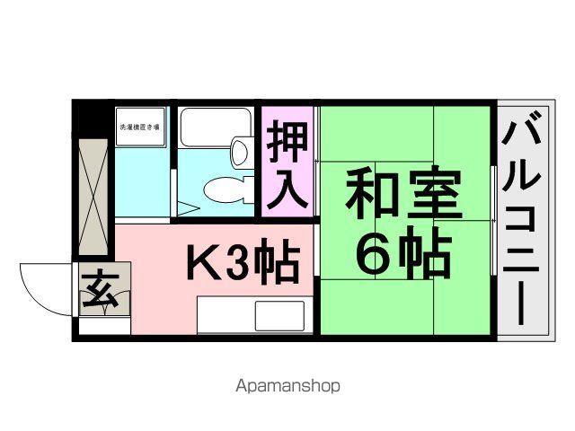 ルミエール立花の間取り写真