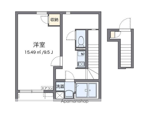 クレイノファウンデーション美好の間取り