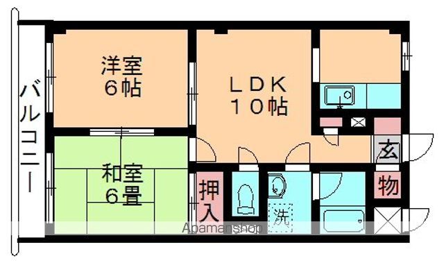 ハイランド園生の間取り写真