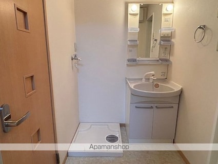 ブロケードリバー　Ｂ[1LDK/33.39m2]の洗面所