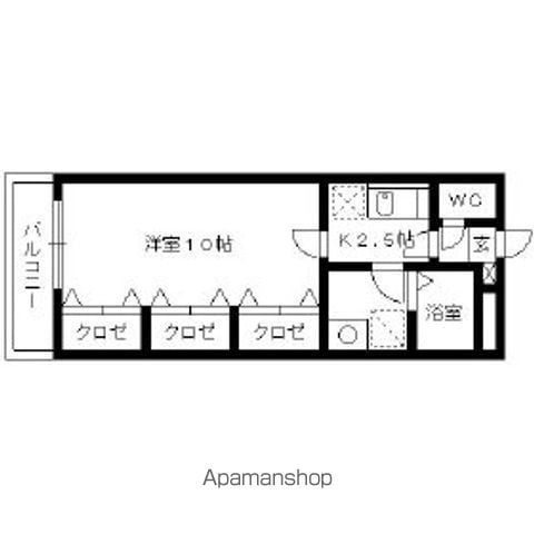 同じ建物の物件間取り写真 - ID:240029623936