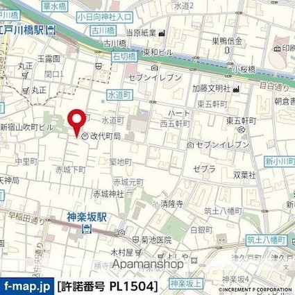 ＰＲＯＳＰＥＣＴ　ＫＡＧＵＲＡＺＡＫＡ[1LDK/41.7m2]の周辺