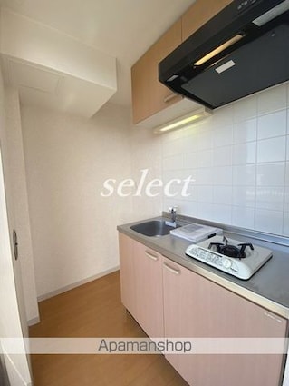 神奈川県横浜市金沢区谷津町[1R/24.12m2]のキッチン