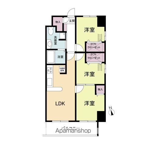 S−FORT鶴見町の間取り写真