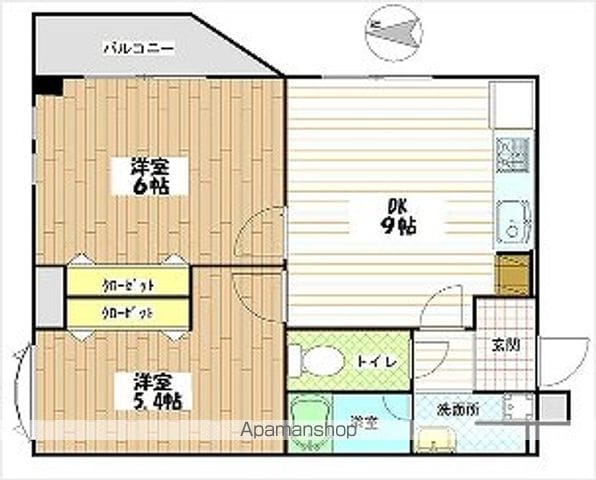 つくばエクスプレス 三郷中央駅 徒歩12分 3階建 築24年の間取り写真