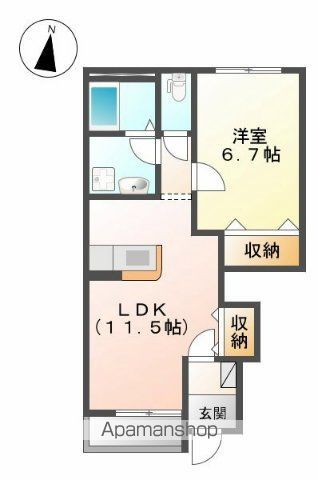 ビビエンダIIの間取り写真