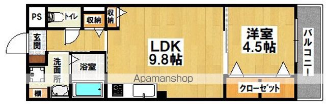 高師浜シーサイドマンションVIの間取り写真