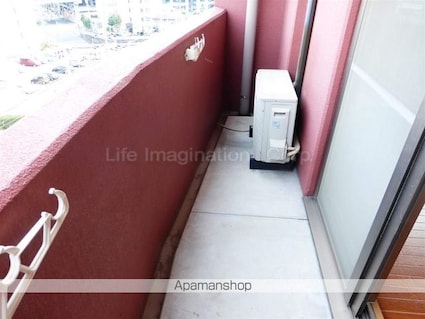 ミラージュ大津京（増築）[1R/28.07m2]のバルコニー