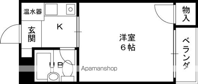 足代マンションの間取り写真