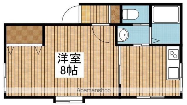 コーポリバーサイドの間取り写真