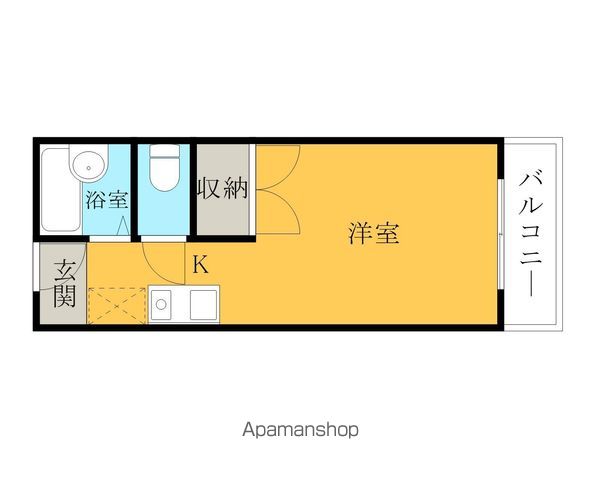 クリスタ久米田の間取り写真