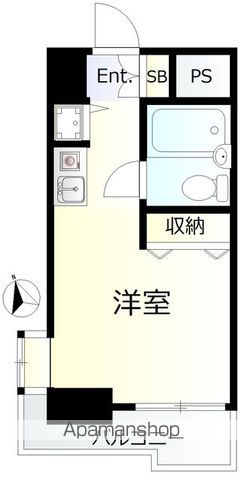 パレドール伊勢佐木町南の間取り写真