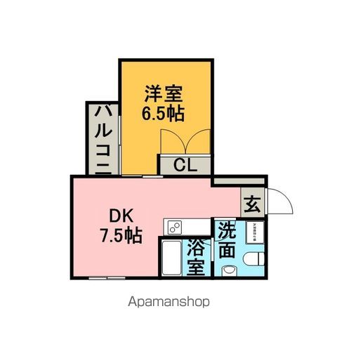 【ベルクムントハイムの間取り】