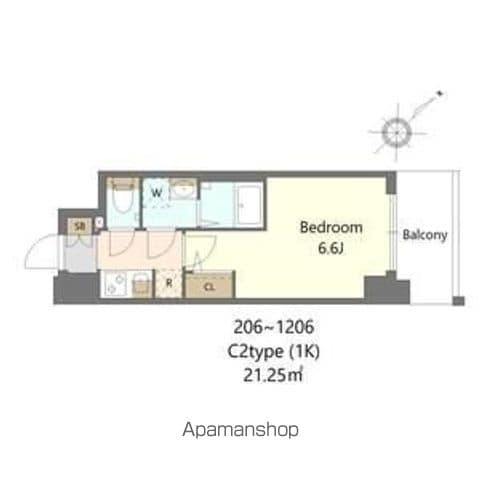 S−RESIDENCE上新庄BEATの間取り写真