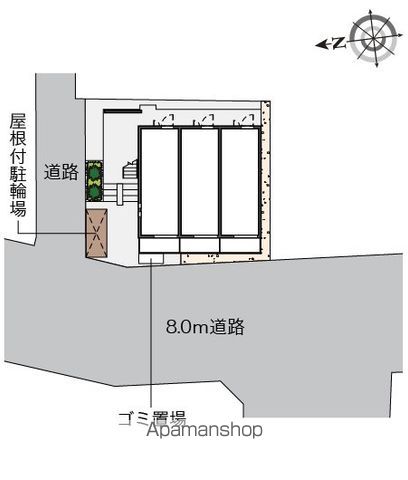 クレイノコラットⅡ 203 ｜ 東京都世田谷区大蔵１丁目15-11（賃貸マンション1K・2階・20.29㎡） その19