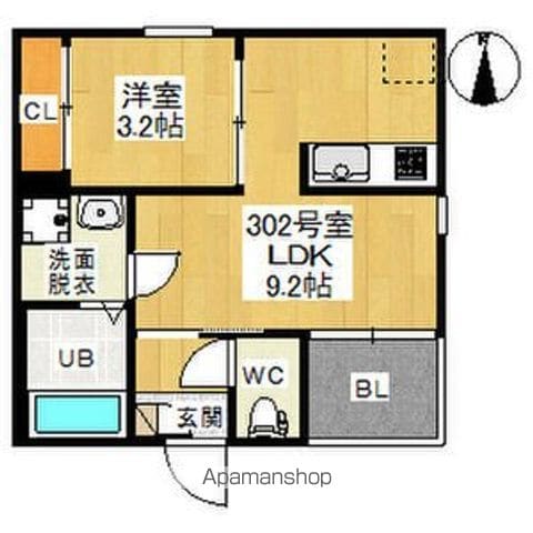 REGALESTシャルマンの間取り写真