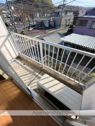 テェイルスクウェア[1R/17.5m2]のバルコニー