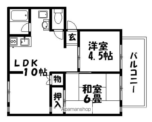 サンシティ三島の間取り写真