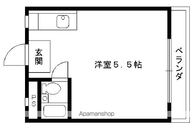 ヴォーンハイム寺本の間取り写真