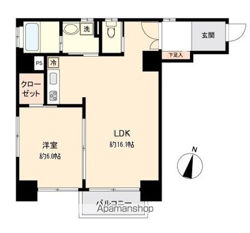 KDXレジデンス一番町の間取り写真
