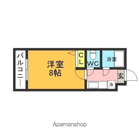 ウィザード九工大前の間取り写真