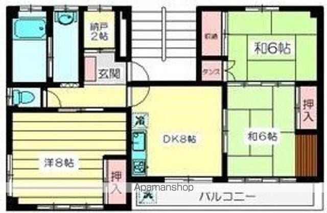 新井マンションの間取り写真