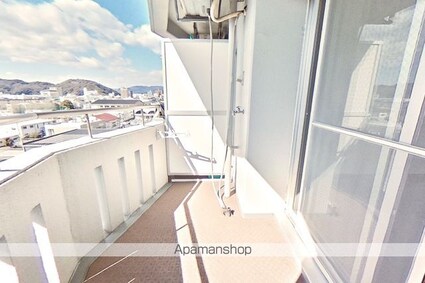 高知県高知市新田町[1K/19.44m2]のバルコニー