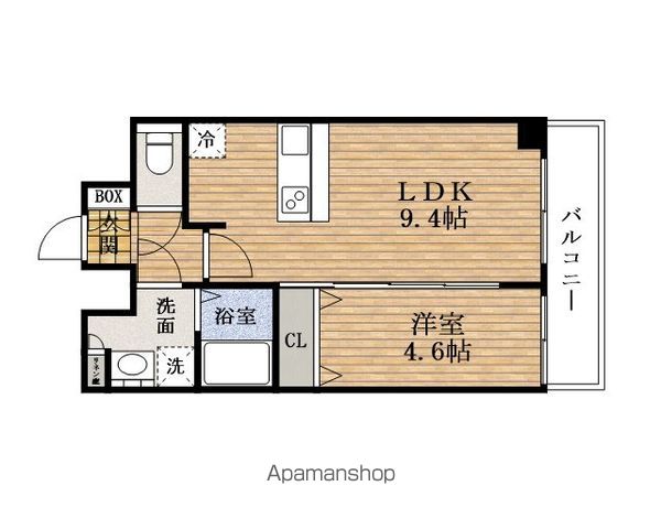 PRESSANCE立売堀パークシティの間取り写真
