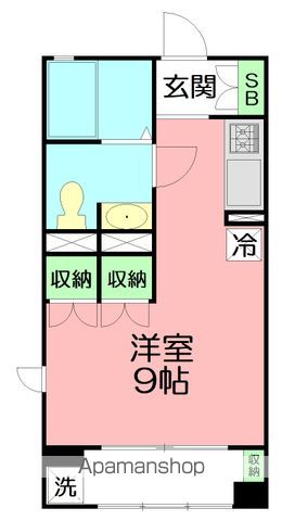 ハイム渚の間取り写真