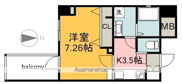 アルル国泰寺の間取り写真