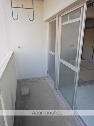 コーポ明[2K/32.3m2]のバルコニー