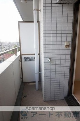 ジョイフル第３小坂[1K/22.91m2]のバルコニー