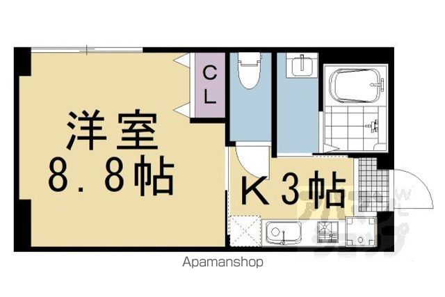 天進ビルの間取り写真