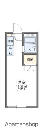 レオパレス社台の間取り写真