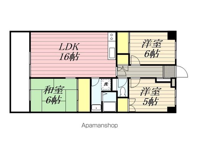 ＯＡＫ　ＶＩＬＬＡ　大野城レジデンスの間取り