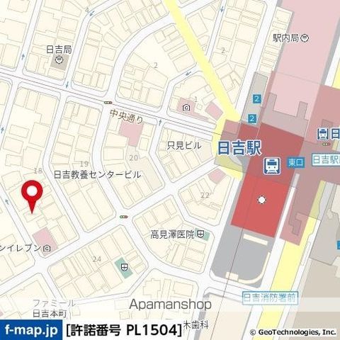 日吉パールハイツ 4B ｜ 神奈川県横浜市港北区日吉本町１丁目18-7（賃貸マンション1K・4階・15.86㎡） その17