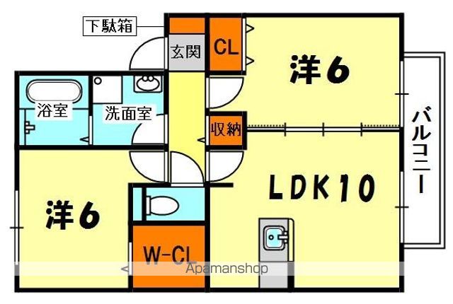 コンフォート東寝屋川の間取り写真