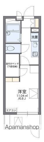 【レオパレスゆめ咲の間取り】