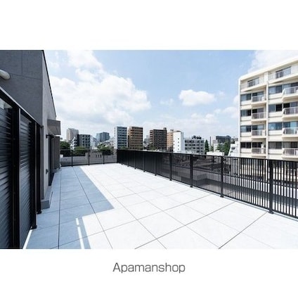 プレステージレジデンス白金台[2LDK/168.11m2]のバルコニー