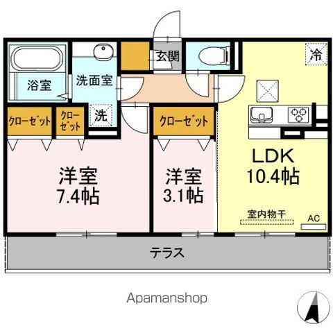 アークブライトの間取り写真