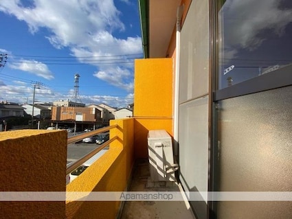 ソフィール２[1R/18.24m2]のバルコニー