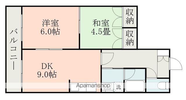 メゾンビスタの間取り写真
