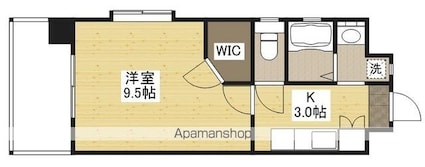 ロアール天満[1K/29.97m2]の間取図