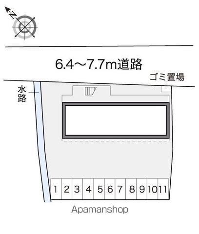 レオパレスレインボーランド 101 ｜ 福岡県糟屋郡須惠町大字植木558-1（賃貸アパート1K・1階・23.18㎡） その13