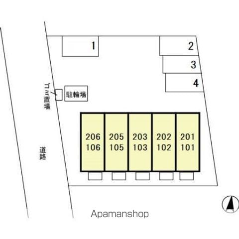 ピエトラ　ポンテ 103 ｜ 千葉県千葉市若葉区西都賀２丁目13-2（賃貸アパート1K・1階・26.27㎡） その23