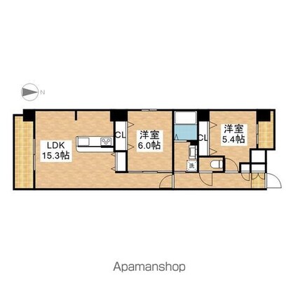 ＮＲ金山[2LDK/62.89m2]の間取図