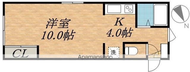 アーバンクラスタ南4条の間取り写真