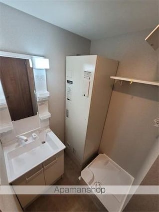 ルピナス平井[1K/25.2m2]の洗面所