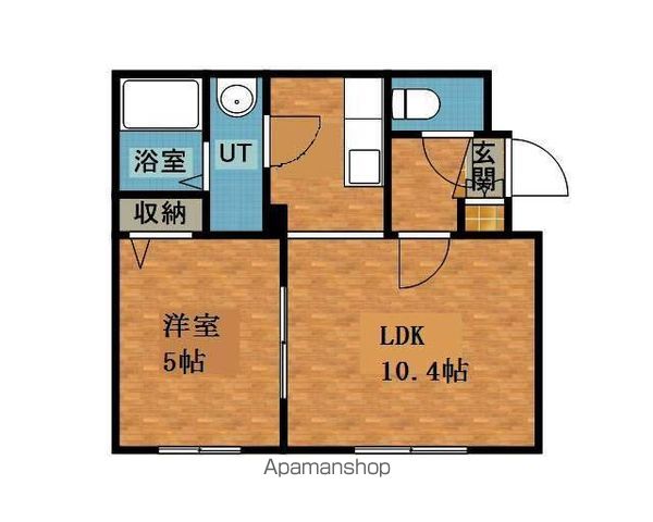 緑ヶ丘ロジュマンの間取り写真