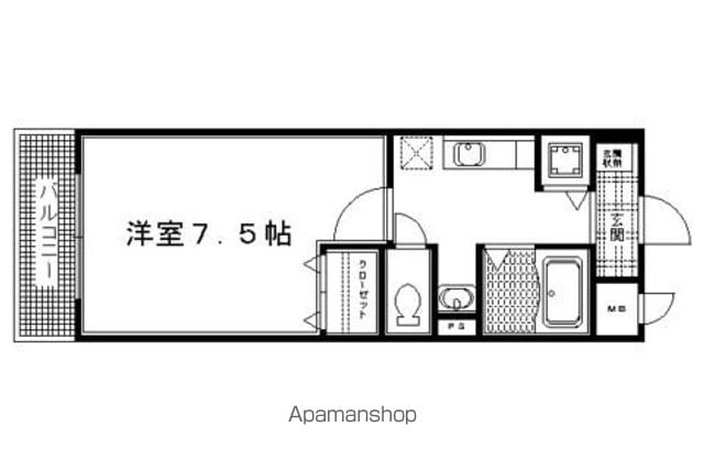ステラ新町の間取り写真